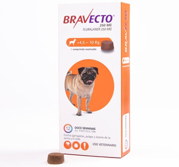BRAVECTO ANTIPARASITARIO PERRO 4,5 A 10 KILOS