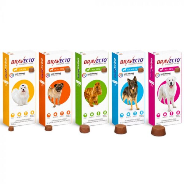 BRAVECTO ANTIPARASITARIO PERRO 4,5 A 10 KILOS - Imagen 3