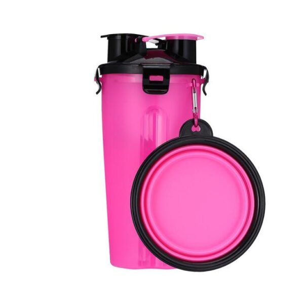 Botella para paseo mascotas