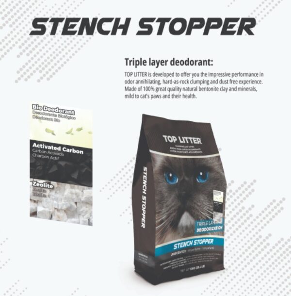 Arena Super Premium Top Litter 12 kg Stench Stopper - Imagen 2