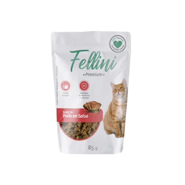 Fellini Snack Humedo Pollo en Salsa