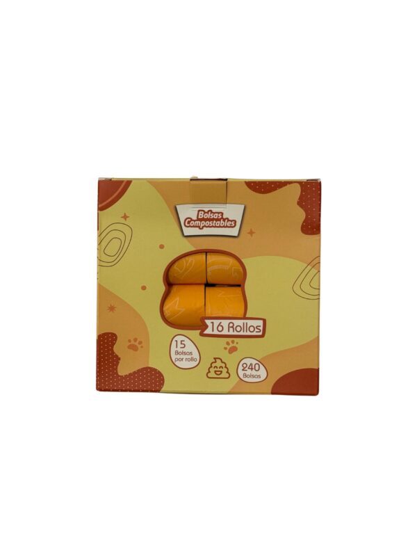 240 Bolsas Heces Perro Compostable Biodegradable Organica A Base Maiz - Imagen 5