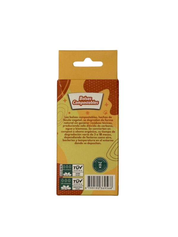 60 Bolsas Heces Perro Compostable Biodegradable Organica A Base Maiz - Imagen 4