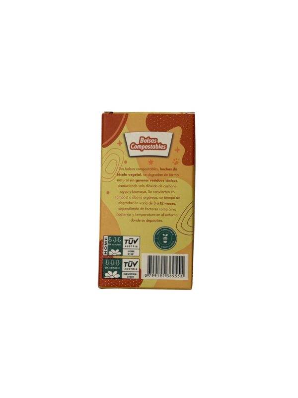 120 Bolsas Heces Perro Compostable Biodegradable Organica A Base Maiz - Imagen 4