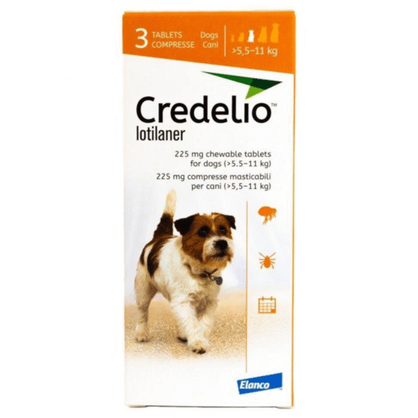 Credelio Perro 5.5 a 11 Kg x 3 comprimidos