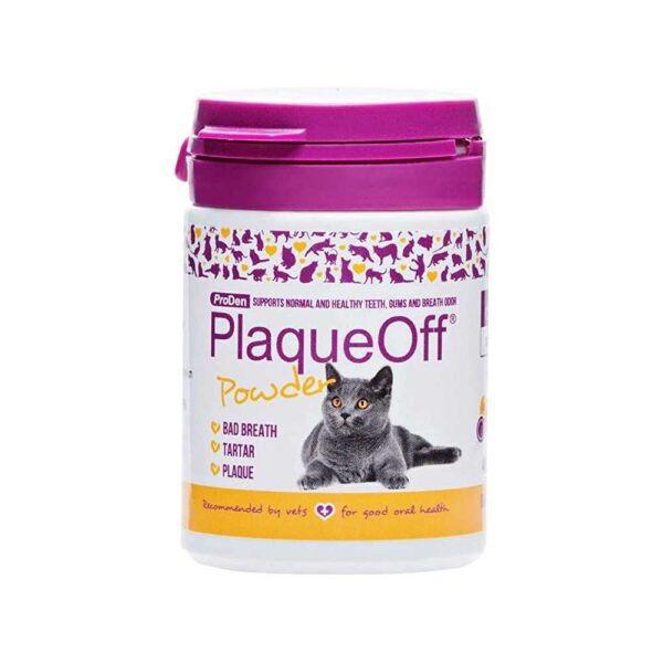 PlaqueOff Polvo Cuidado Dental Gato
